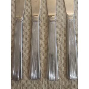 4 PCS Hampton Silversmiths Vintage Flatware Stainless